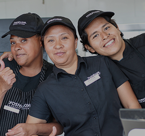 Happy Yoshinoya Staffs